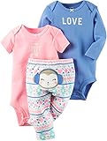 Carter's Baby Girls Take Me Away 3 PC Set Super Adorable Polar Bear 12 Months