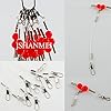 JSHANMEI-12pcslot-Fishing-Leaders-Nylon-Line-Fishing-Wire-Rigs-Leaders-Trace-Lures-for-Fishing-Lure-SpinnerHookMinnowPoperCrankbaitMetal-SpoonsHard-lures-Complete-with-Swivel-Snap-Beads