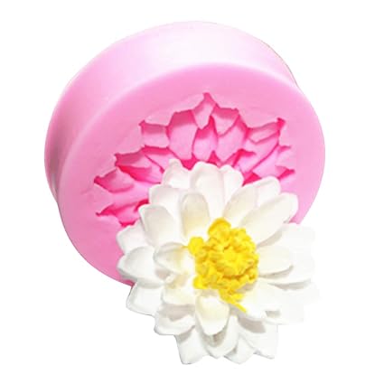 Hshduti Moule En Silicone Fleur De Lotus Gâteau Fondant En