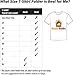 House Hubby T Shirt Folder - Toddler Sized Folding Board for T-Shirts, Dress Shirts, Pants, Towels to Fold Your Garments and Laundry Fast (Orange, Child)