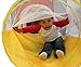 eWonderWorld 3.25' Sunshine Yellow Kid’S Pop-Up Play Tunnel with Carrying Bag – Children’S Tunnel, Play Tube, Crawl Tunnel for Toddlers, Toy Tunnel