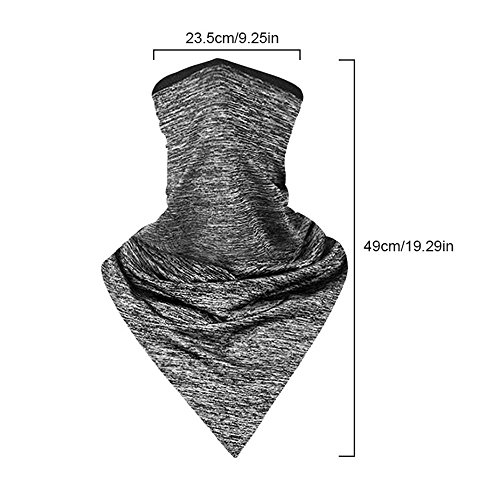 Aolvo UV Protection Face Masks for Cycling Outdoor Sports Full Face Mask Breathable Works As Fishing Sun Mask, Face Shield, Neck Gaiter, Headband, Bandana, Balaclava