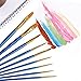 Paint Brush Set, 36 pcs Nylon Hair Brushes for Acrylic Oil Watercolor Painting Artist Professional Painting Kits