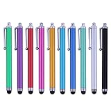 Yonisun LYSB00P3KKCE6-CMPTRACCS 10 Premium Capacitive Stylus iPad iPhone Nexus Tablet Kindle Fire Digital Pen (10 Packs)