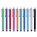 Generic LYSB00P3KKCE6-CMPTRACCS 10 Premium Capacitive Stylus iPad iPhone Nexus Tablet Kindle Fire Digital Pen (10 Packs)