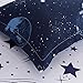 STFLY Kids Space Bedding Solar System Bedding for Boys Girls Soft Microfiber 3Pcs Duvet Twin Bed Sheets Sets Star Galaxy Satellites Bedding Set ( Space Satellites , Twin)