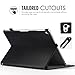 MoKo Case Fit iPad Pro 9.7 - Genuine Leather Slim-Fit Multi-Angle Folio Cover Case with Auto Wake/Sleep Fit Apple iPad Pro 9.7 Inch 2016 Release Tablet (Not fit New iPad 9.7