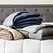 Linenspa Comforter Duvet Insert Twin XL White Down Alternative All Season Microfiber-Twin XL Size - Box Stitched