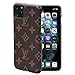 HYLIN iPhone 11 Pro Max Elegant Luxury PU Leather Classical Style Cover Case for Apple iPhone 11 Pro Max (Largelogo)