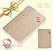 Golden Color - Hello Kitty Cute Leather Case for Apple Ipad Mini Cute Hello Kitty Flip Case Cover Stand Angle View for Apple Ipad Mini