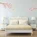 DECOWALL DW4-1303 Cherry Blossoms and Birds Kids Wall Stickers Decals Peel and Stick Removable for Nursery Bedroom Living Room Art murals Decorations
