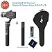 FeiyuTech G5( Upgraded V2) 3-Axis Stabilized Handheld Gimbal for Gopro HERO 6/5/4/3+/ 3, Yi Cam 4K, AEE Sports Cams,Including 1pcs Extra battery