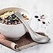 LIANYU Soup Spoons Set of 6, Asian Soup Spoons Stainless Steel, Chinese Japanese Soup Table Spoons, Dishwasher Safe