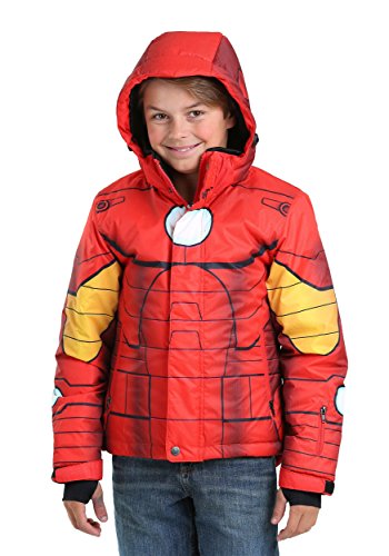 Iron Man Kids Avengers Jacket Funcominc Iron Man Snow Jacket