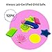 Boley Dive Gems Swim Toys - 12 Pack Pool Diving Toys for Kids - Sinking Swimming Pool & Bath Toys for Toddlers, Water Games - Includes Sea Shells, Stars, Circles & Rectangles