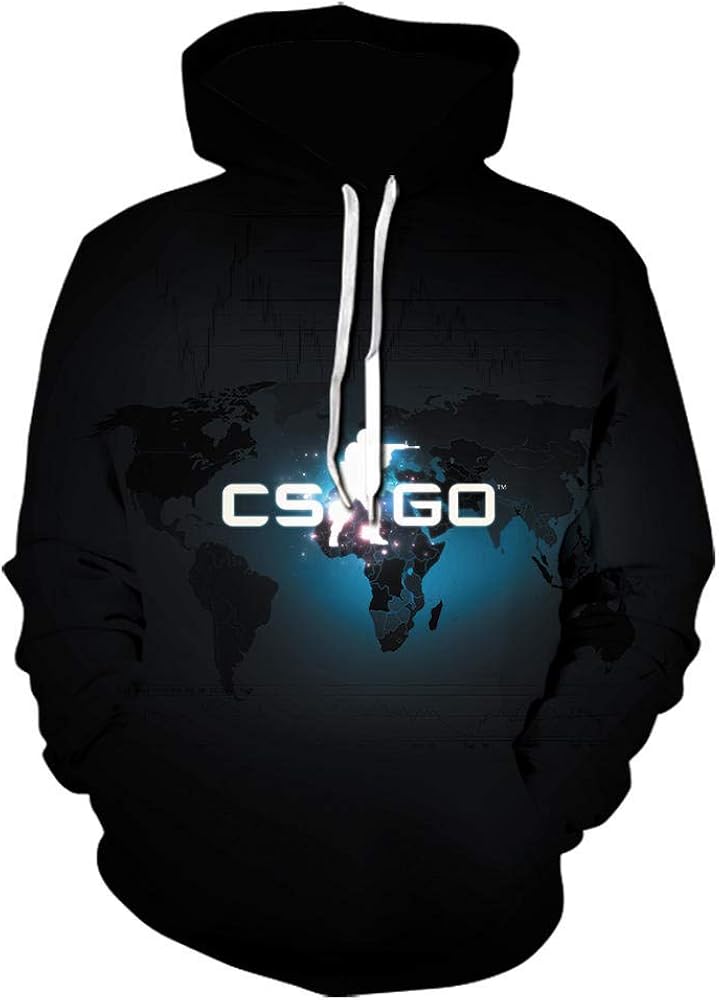 Vêtements pour Hommes Sweat À Capuche Game Counter Strike Global ...