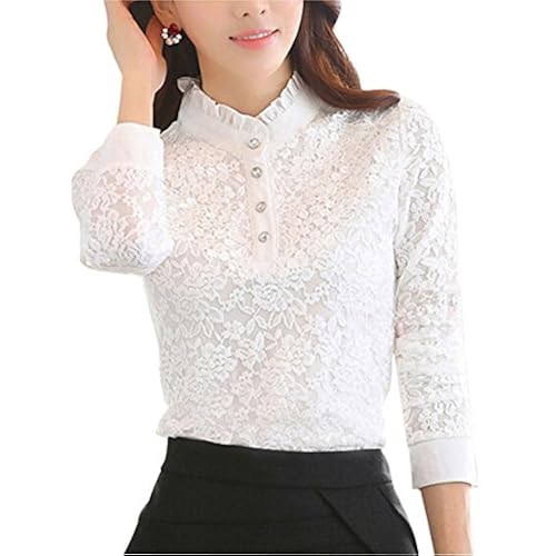 White Eyelet Top