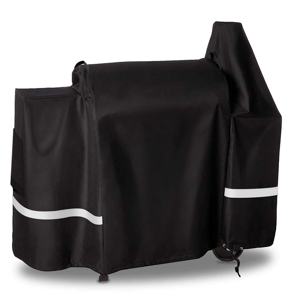 QuliMetal Grill Cover for Pit Boss 820 Deluxe/ 820D Wood Pellet Grills with The Side Tray