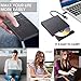 External DVD Drive, M WAY USB 3.0 External CD Player, Portable USB C DVD CD RW Optical Drive, DVD CD ROM USB Burner Writer, for Laptop PC Mac MacBook Pro Air OS Windows 7 8 10 Linux