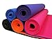 Extra Wide Durable Lightweight Microban Antimicrobial 4 MM Thick Yoga Mat By Spectrum Products (Purple)