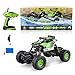 Gizmovine RC Rock Crawler Car 4WD 4 Modes Steering Waterproof 2.4Ghz Radio Control Toy Monster Truck Off Road (1/16 Scale) Green ZC0005-U2