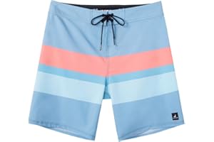 SURF CUZ Men's Board Short Beach Short 4-Way Stretch Swim Short