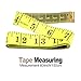 Braylin 5 Piece Body Measuring Tape Ruler Sewing, Tailor Double Sided Scale Measure Tape Soft Flexible，Tape Measure 60Inch 150 cm Colorful