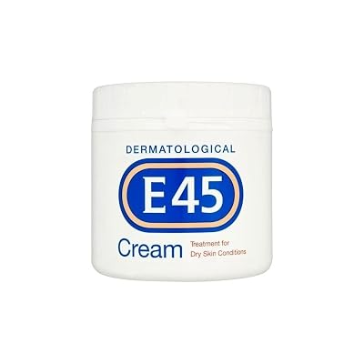 E45 Dermatological Cream Treatment for Dry Skin Conditions 350g - Pack of 2