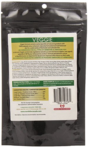 Northfin Food Veggie Formula 3mm Pellet 100 Gram Package
