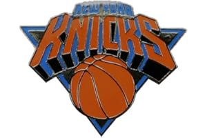 aminco NBA New York Knicks Logo Team Pin, team color, os (NBA-PN-001-04)
