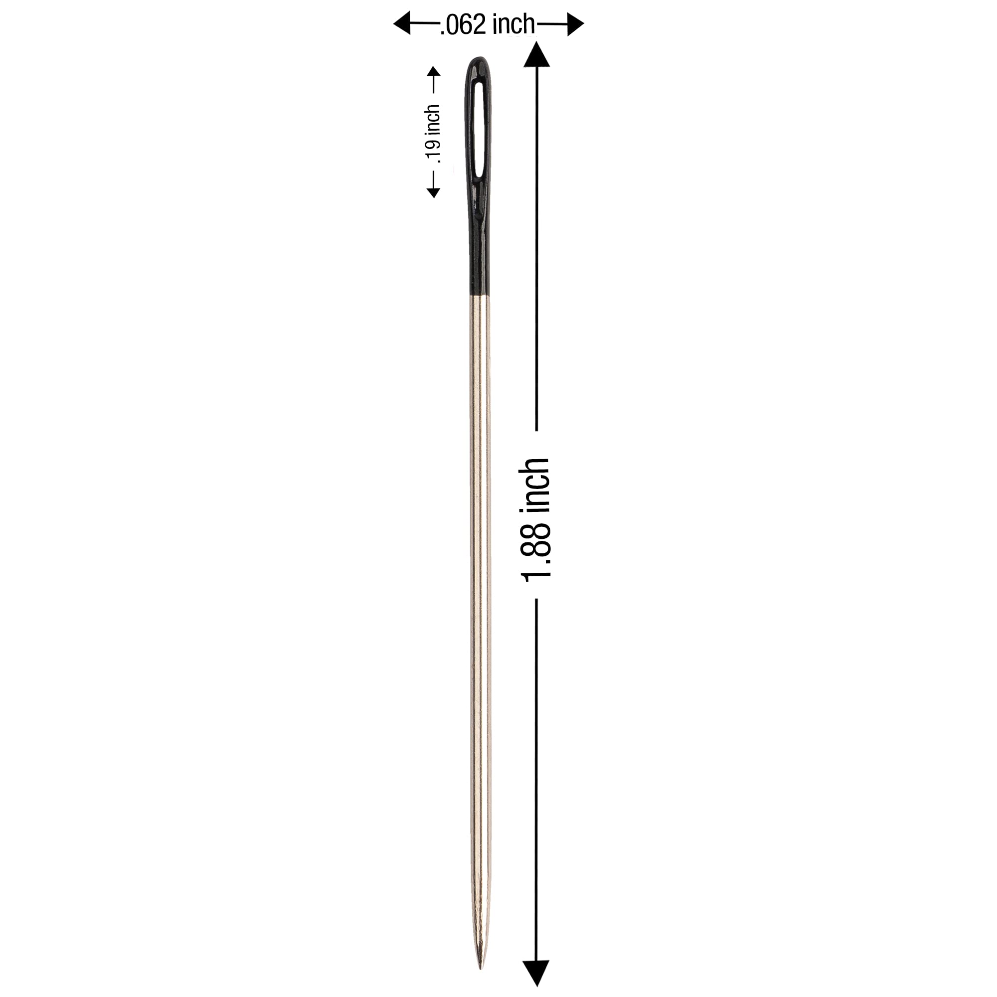 SINGER Hand, Set of 6 Sewing, Size 2 Crewel Needles