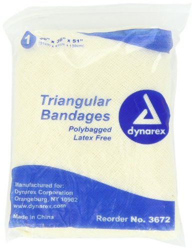 UPC 616784367224, Dynarex Triangular Bandage 36x36x51, 12 Count