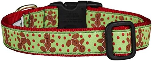 Up Country Gingerbread Man Dog Collar - Medium