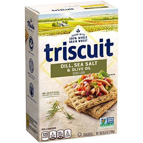 Triscuit Crackers, Dill Sea Salt and Olive Oil, 8.5 Ounce - Thumbnail 4
