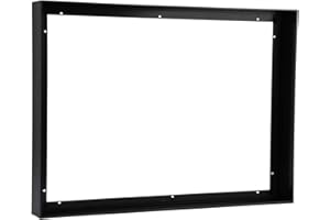 Akfado Floater Frame for 36x60 Canvas Paintings, DIY Metal Canvas Floating Frame for Portrait Landscape Oil Paintings, Canvas Frame for Art Show Gallery Wall Home Office Living Room Decor (Black)