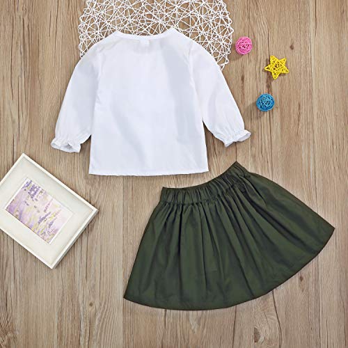 Algopix Similar Product 6 - Little Girls 2 Piece Clothes Set Kids