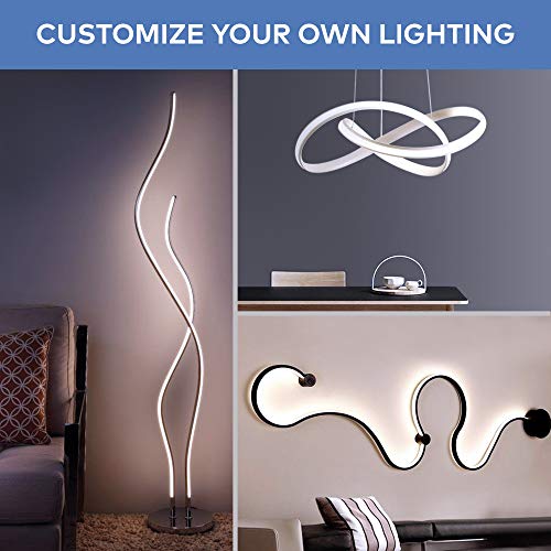 Govee White LED Light Strip, 16.4ft Dimmable Led Strip Lights White, Bright 6500K Daylight, Cuttable and Strong Adhesive, 300 LEDs Flexible Tape Lights for Mirror, Under Cabinet, Party and Bedroom