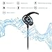 iClever Bluetooth Headphones Running - Sports Headphones Sweatproof, HI-FI Stereo Richer Bass, AptX, Long Playtime, Microphone - V4.1 Bluetooth Wireless Earbuds Workout Gym Exercise Jogging, Black