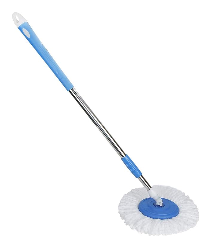 Nonzam Mop Stick Rod Floor Cleaning Spin Mop Extendable Handle/Stick