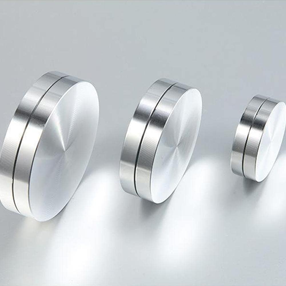 Silver 30mm Ceramic Clay Pottery Throwing Trimming Spinner Tool,Pottery Finishing Tools Clay Ceramic Rotary Rotary Clay Small Tools Suitable for Potters and Clay Artists Ceramic and Pottery Tools