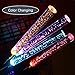 YXYQR Garden Solar Lights, Outdoor Waterproof Color Changing Acrylic Bubble Lights, Solar Powered Stakes Lights for Pathway, Backyard, Patio, Lawn Yard Decoration,Upgraded Solar Panel (2 Pack)