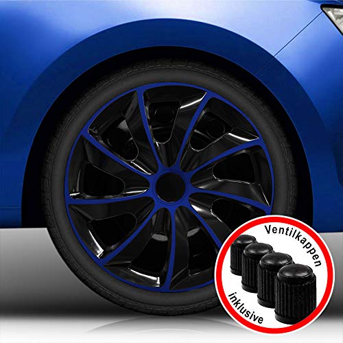 15 Zoll Radkappen Radzierblenden Draco Bicolor Passend Fur Fast Alle Fahrzeugtypen Universal Schwarz Gold Grosse Wahlbar Auto Motorrad Reifen Felgen Suenaacampo Com