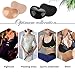 Silicone Adhesive Bra Pads Inserts,SAOYA Women Push Up Sticky Bra Pad Breast Enhancer for Sport Bra/Swimsuit - 1 Pair&Black