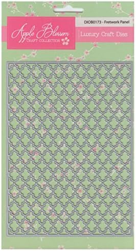 Apple Blossom Craft Die DIOB0173 Fretwork Panel