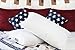 100% Made in USA Pillow – Queen Size Bed Pillows for Sleeping on All American Materials and Craftsmanship (2 Pack) - Premium Hypoallergenic Down Alternative Poly Fiber Fill and Satisfaction Guarantee