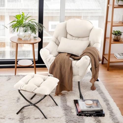 Furlide Lounge Chair with Ottoman