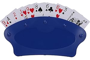 GHERPTE Card Holders for Playing Cards - Hands Free Card Holder for Kids & Adults - Family Card Game Nights & Poker Parties