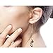 NOVICA Artisan Handmade Jade Quartz Waterfall Earrings | .925 Sterling Silver Glass Bead Dangle Earrings | Multi-color Stones Dangle Earring | Handcrafted Jewelry | Earthy Blend Themed Thailand