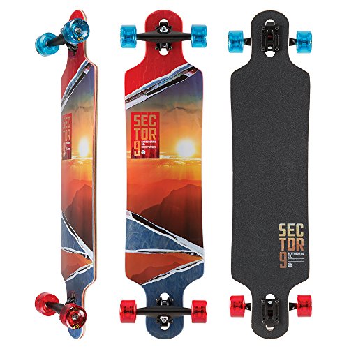 Sector 9 Vista Meridian Complete 40 Inch Maple Drop Through 