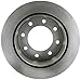 ACDelco Silver 18A928A (19241880) Non-Coated Rear Disc Brake Rotor